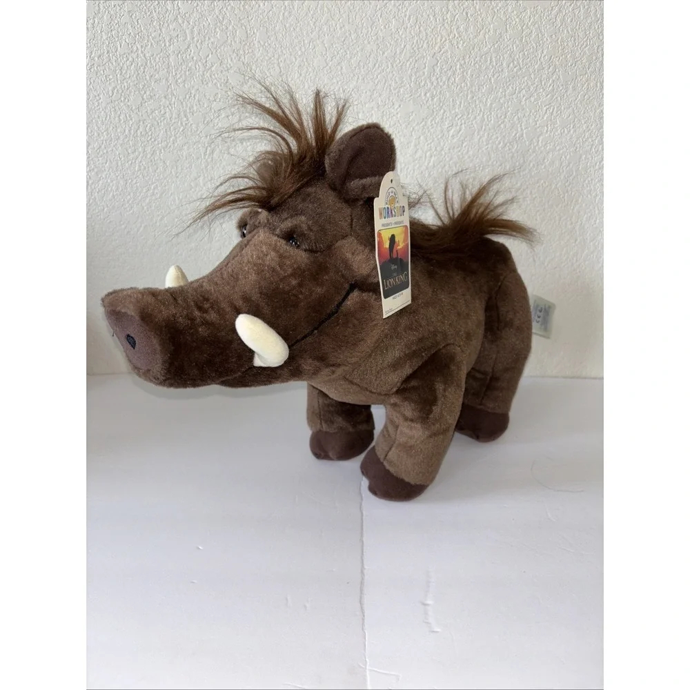 Build-A-Bear Pumbaa Plush‎ Disney Lion King Toy BAB Soft Toy Warthog 17